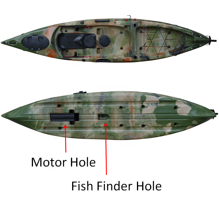 12.46' Kayak Sit On Top Fishin - огляд і ціна Fishing Kayak Sit On Top