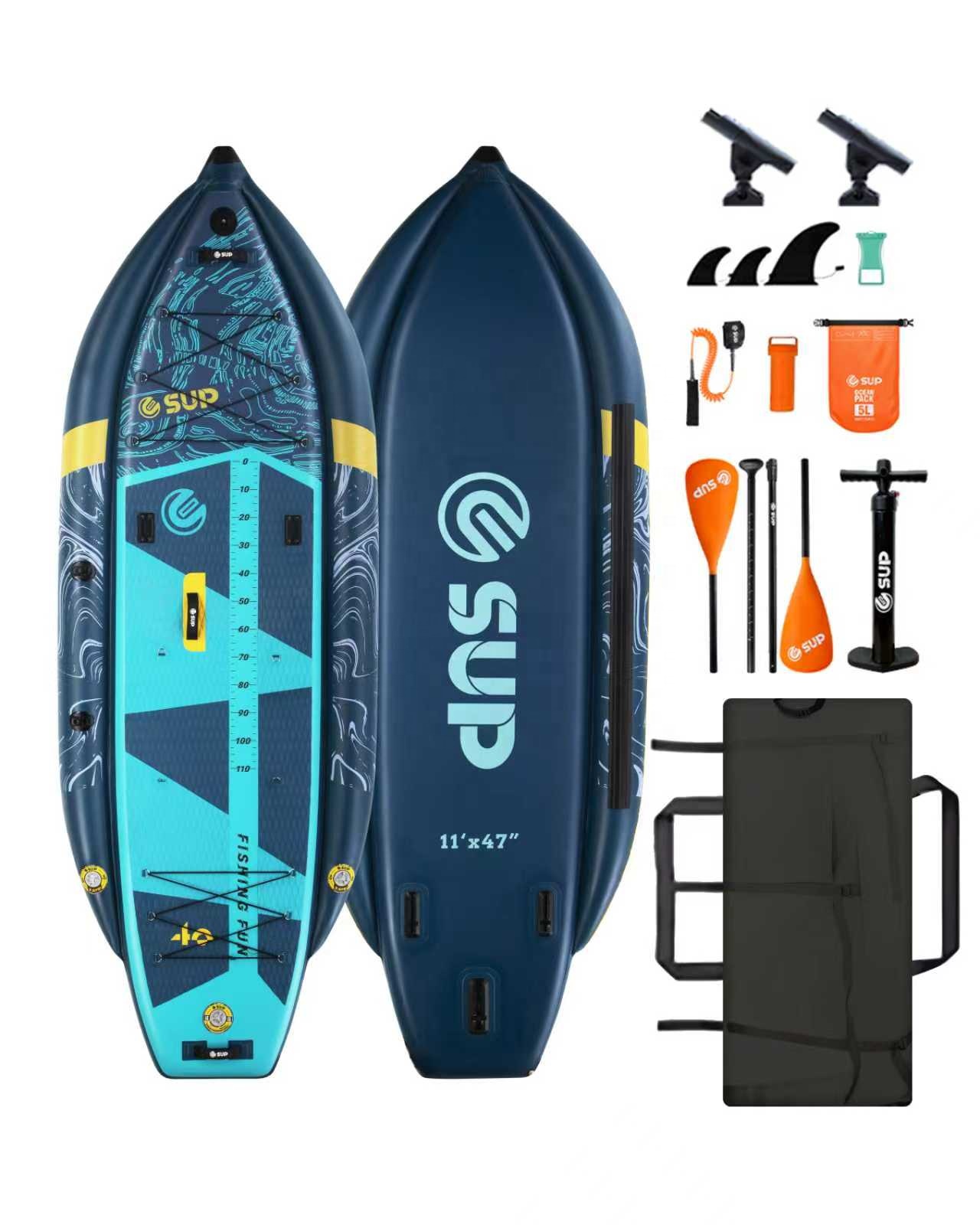 Inflatable Fishing Kayak with  - огляд і ціна Fishing Kayak Rod Holder