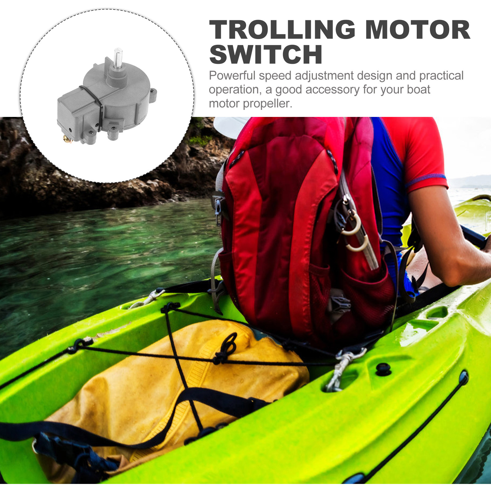 Boat Trolling Motor Switch Rel - огляд і ціна Fishing Kayak Trolling Motor