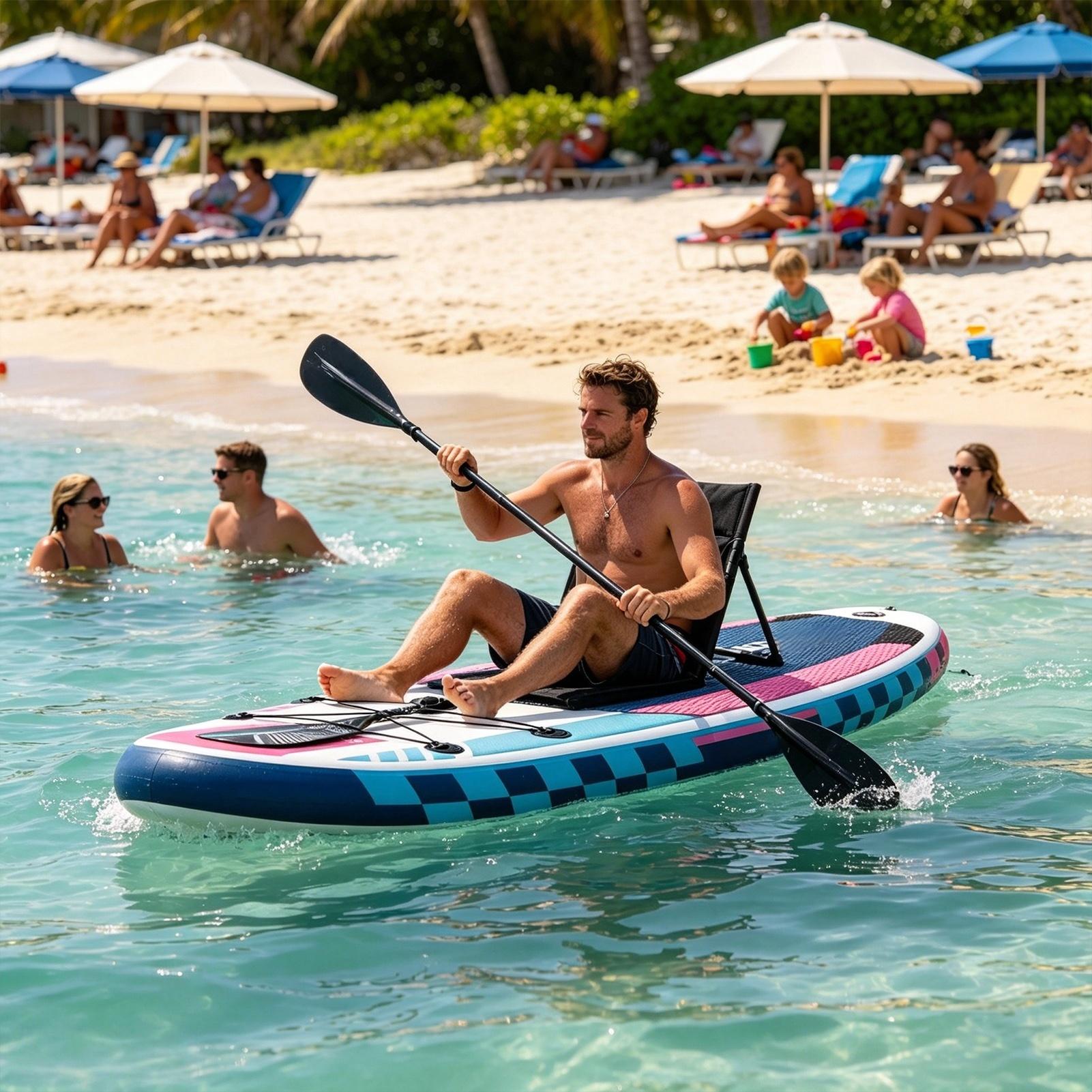 Kayak Seat Cushion Portable Re - огляд і ціна Fishing Kayak Paddle