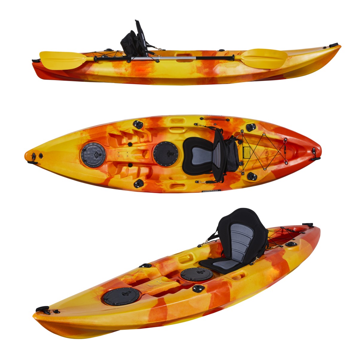 Made In China Single Person Fi - огляд і ціна Fishing Kayak Sit On Top