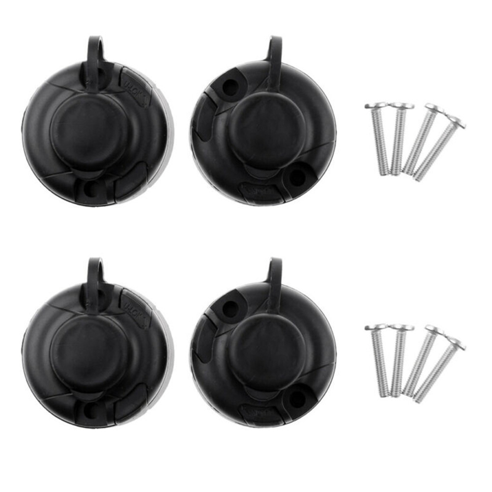 4Pcs Black ABS Fishing Rod Hol - огляд і ціна Fishing Kayak Rod Holder