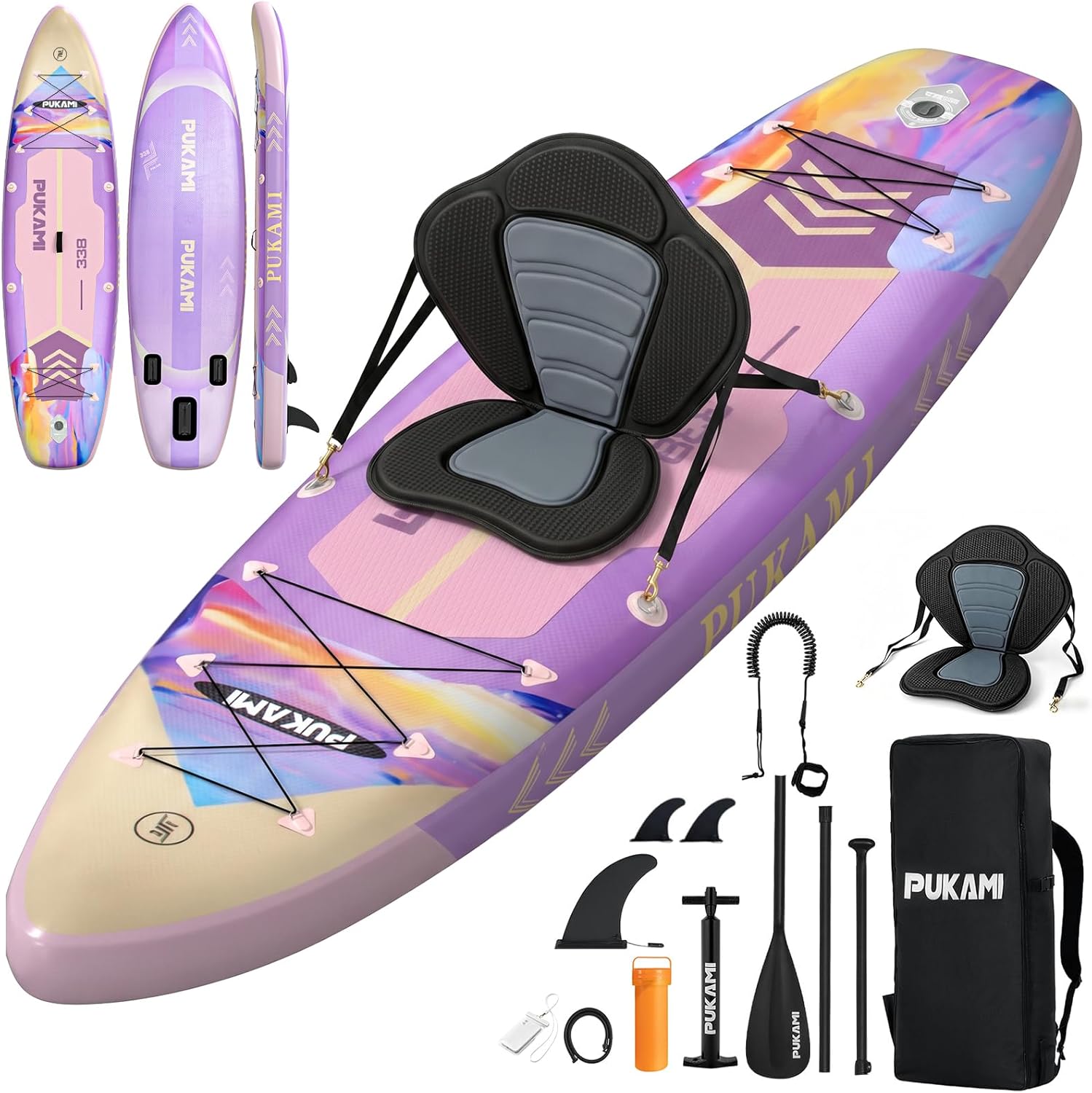Extra Wide Inflatable Stand Up - огляд і ціна Fishing Kayak Paddle